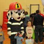 family fest fire department with kids